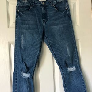 Forever 21 Ripped Jeans